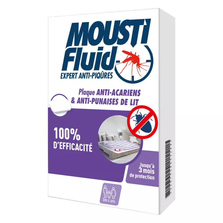 Moustifluid Platte Anti-Milben & Bettwanzen
