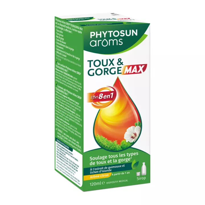 Phytosun Aroms Jarabe para la Tos y la Garganta 100ml