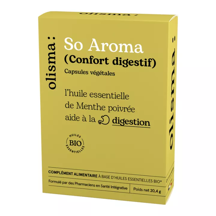 Olisma Sos Aroma Digestão 30 Cápsulas