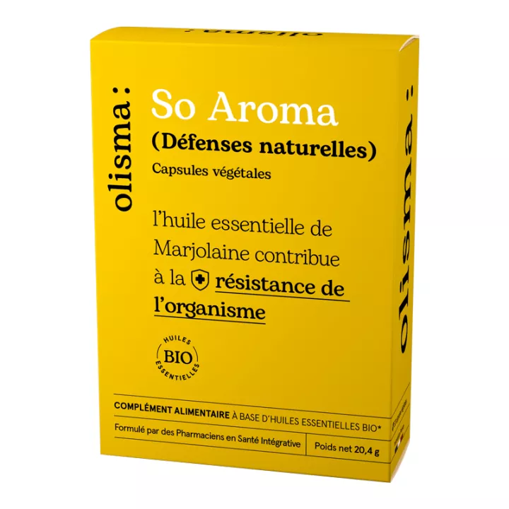 Olisma So Aroma Natural Defenses 30 Capsules