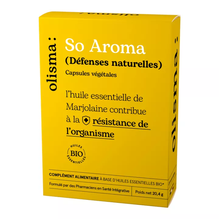 Olisma So Aroma Natural Defenses 30 Cápsulas