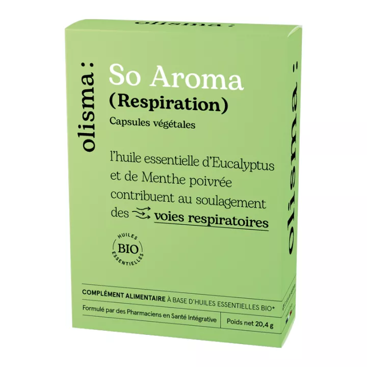 Olisma So Aroma Ademhaling 30 Capsules