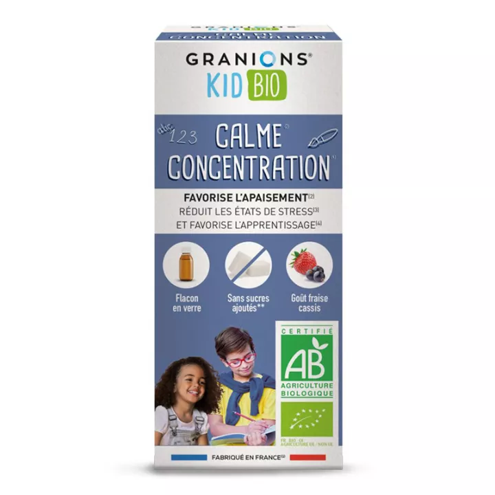 Granions Kid Organic Calm and Concentration 125ml