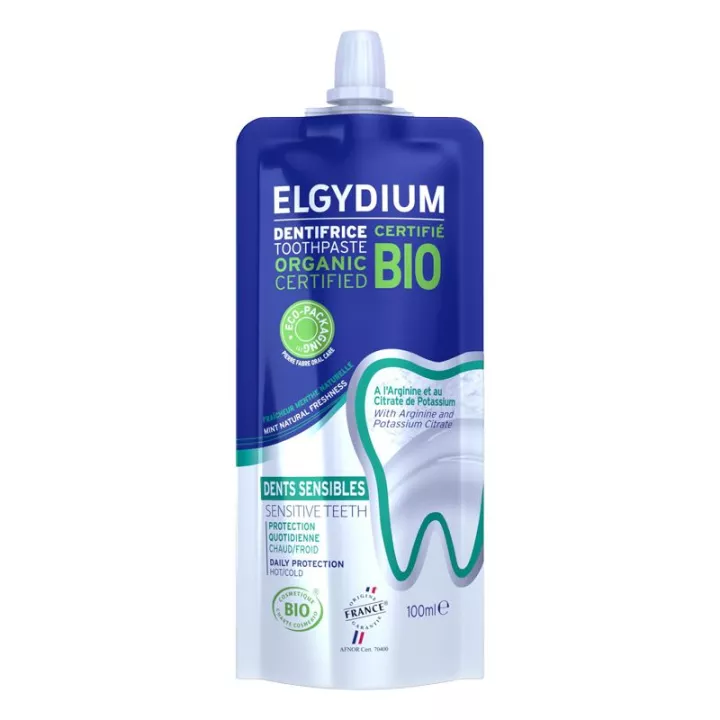 Elgydium Bio Dentifrice Dents Sensibles 100 ml