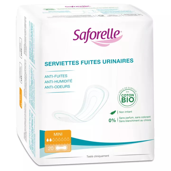 Almohadillas para fugas urinarias Saforelle
