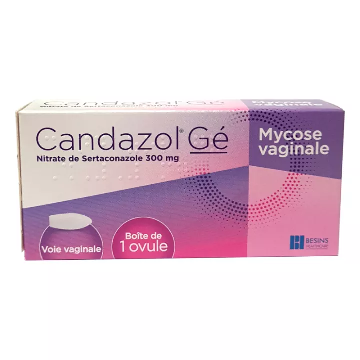Candazol 300 mg Sertaconazol Ei