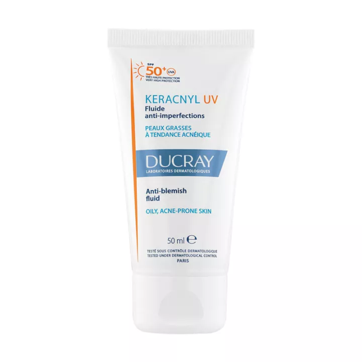 Ducray Keracnyl UV Anti-Smet Vloeistof 50ml