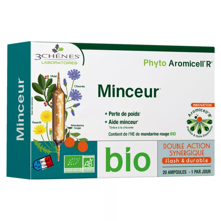 3 Chênes Phyto Aromicell R Organic Slimming 20 fiale