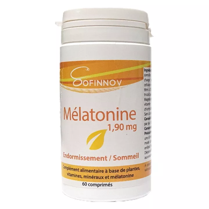 Sofibio Mélatonine 1.9 Mg Sommeil  60 Comprimés