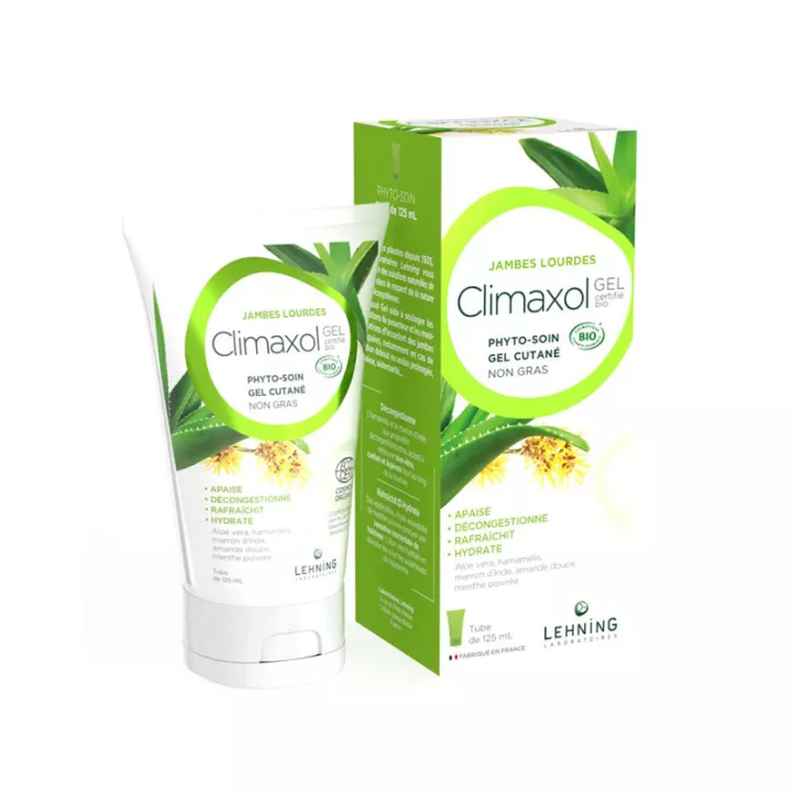 ClimaxolGel per gambe leggere Lehning biologico 125ml