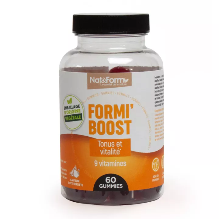 Nat & Form Die herrlichen Formi'Boost 60 Fruchtgummis