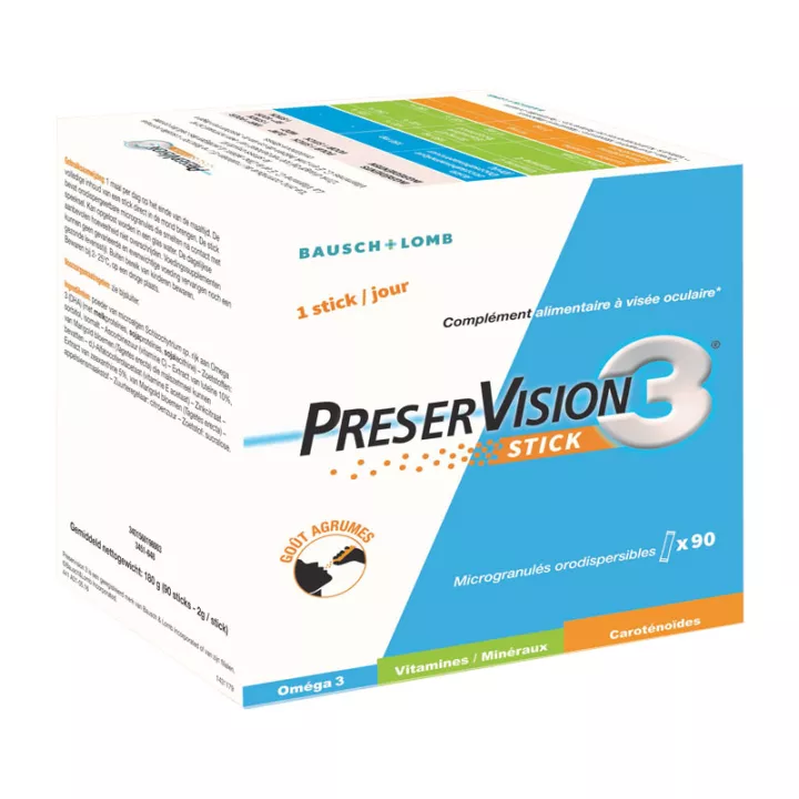 Bausch & Lomb Preservision 3 VARAS