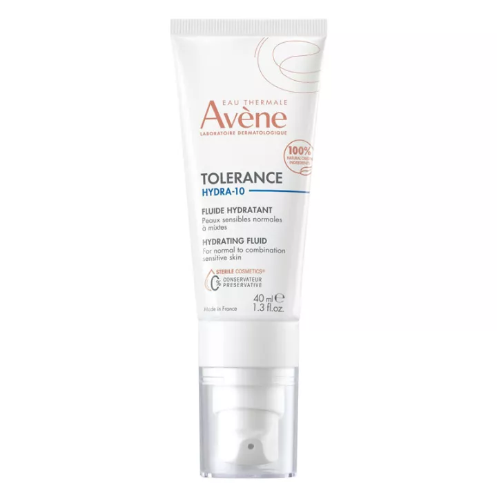 Avene Tolerance Hydra-10 Moisturizing Fluid 40 ml
