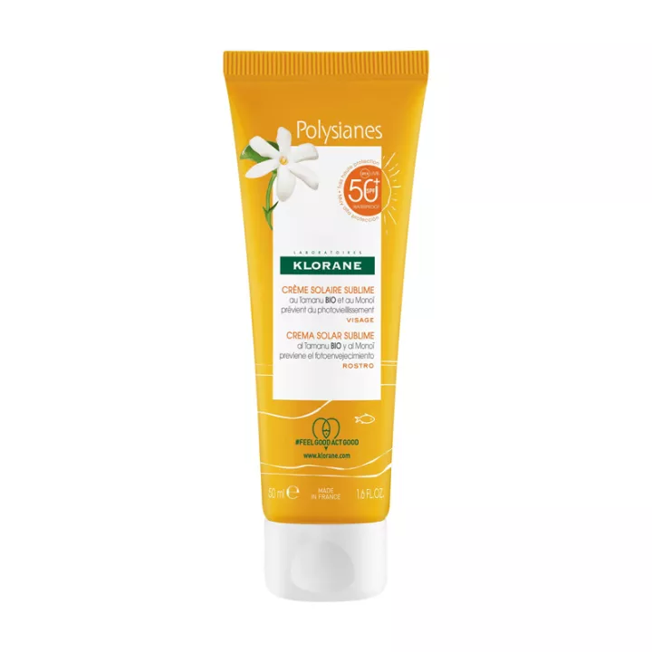 Klorane Polysianes Sublime Sun Cream SPF50+