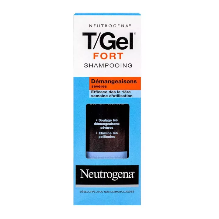 Neutrogena T Gel Fort Shampooing Démangeaisons Intenses 250 ml