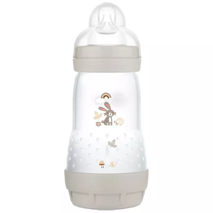 Mam Biberon Easy Start Anti-Colique Couleur de la Nature +2 Mois 260 ml
