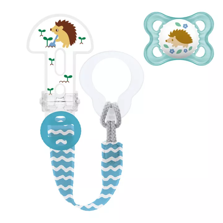Mam Schnullerset und Schnullerhalter 2-6 Monate Ref 78