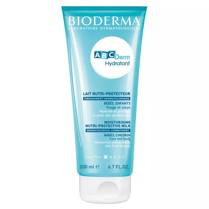 ABCDerm lait nutri protecteur hydratant Bioderma 200ml