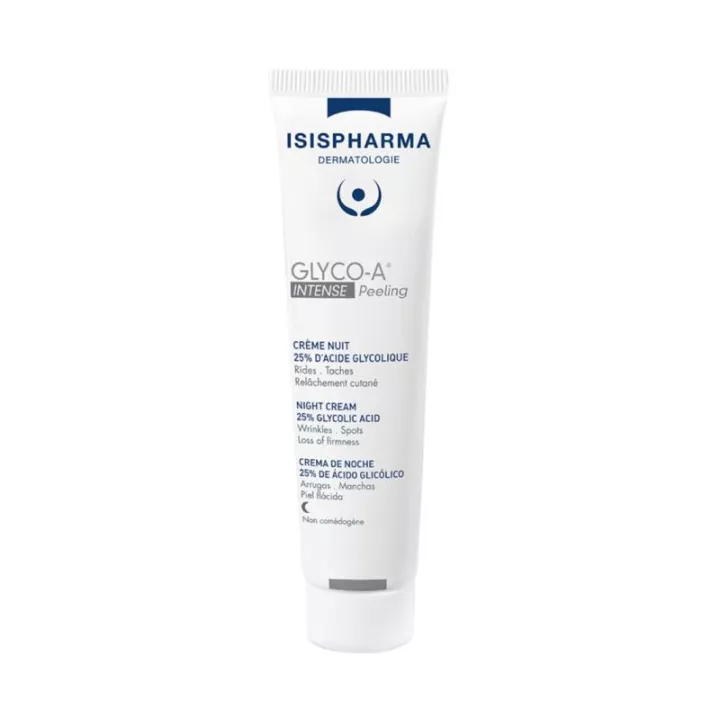 Isispharma Glyco-A Peeling Intenso Crema De Noche 25% Ácido Glicólico 30ml