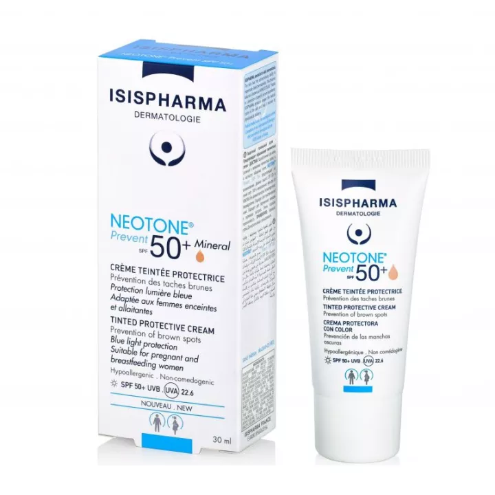 Isispharma Neotone Prevent Spf50+ Crème Protectrice Teintée 30 ml