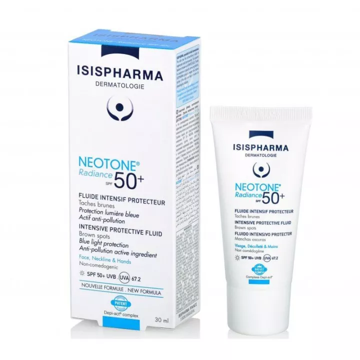 Isispharma Neotone Radiance Spf50+ Intensieve Beschermende Vloeistof 30ml