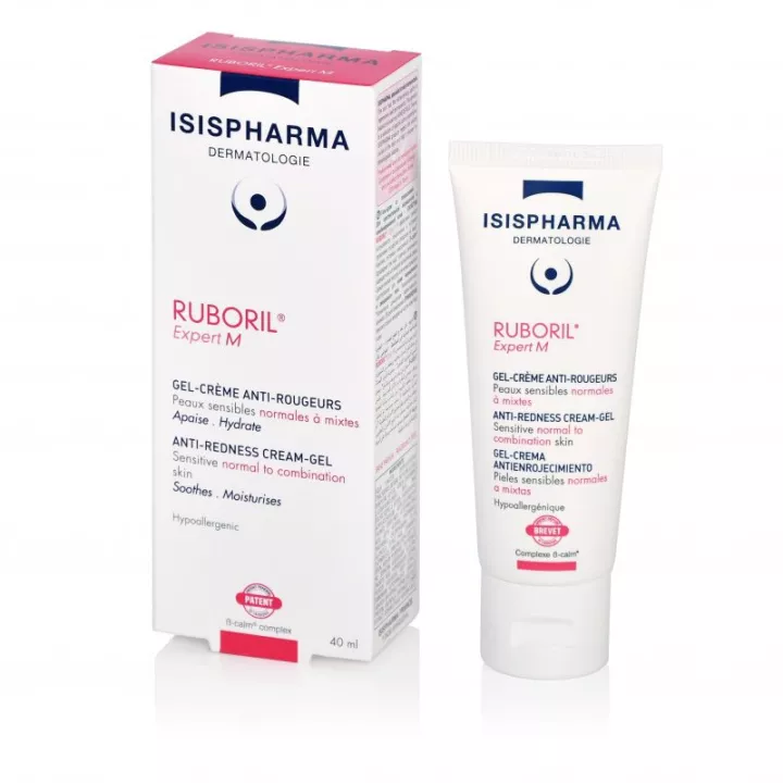 Isispharma Ruboril Expert M Gel Creme Anti-Vermelhidão 40ml