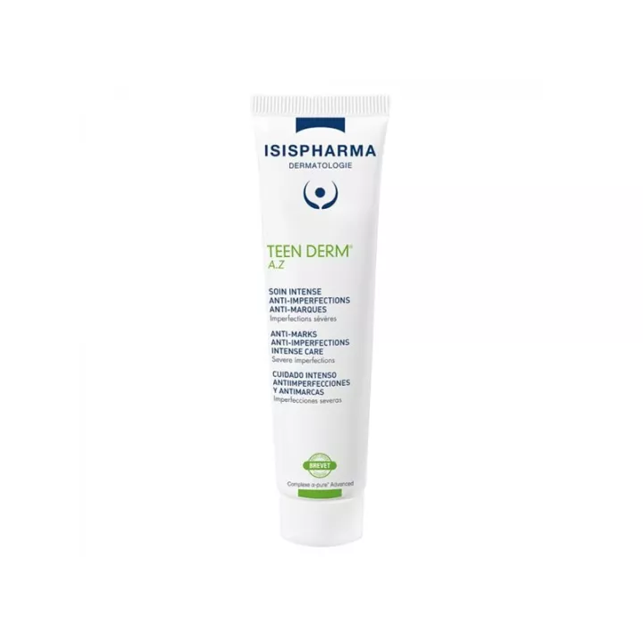 Isispharma Teen Derm A.Z Soin Inense Anti-Imperfections et Marques 30 ml