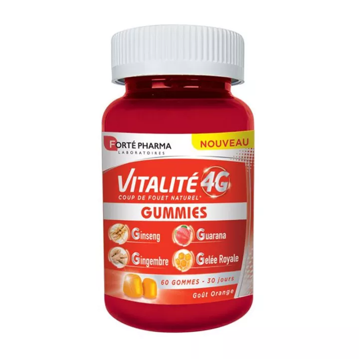 Forte Pharma Vitality 4G 60 жевательных конфет