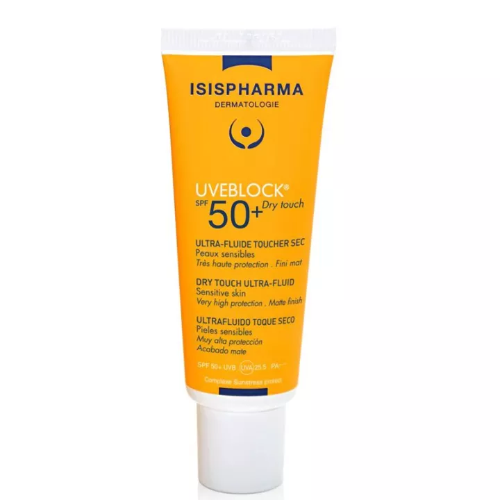 Isispharma Uveblock Spf50+ Fluide Touché Sec 40 ml