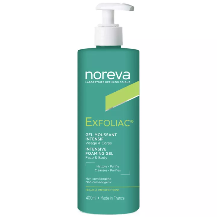 Noreva Exfoliac Gel Moussant Intensif 400 ml