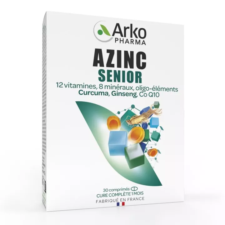 Arkopharma Azinc Senior 30 Comprimés