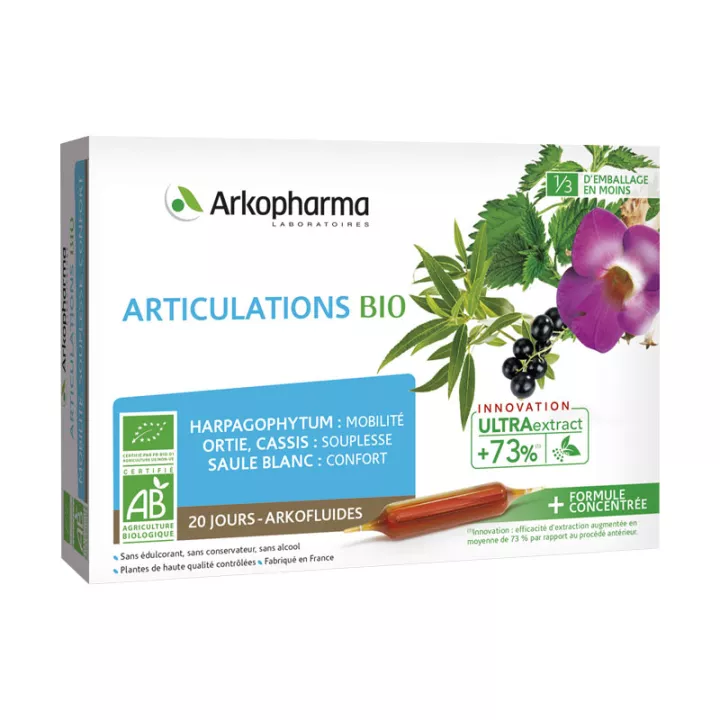 Arkofluides Organic Articulaciones 20 viales