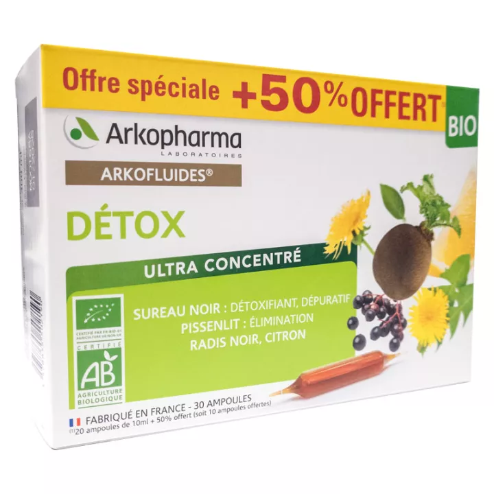 Arkofluidos Detox Orgánicos