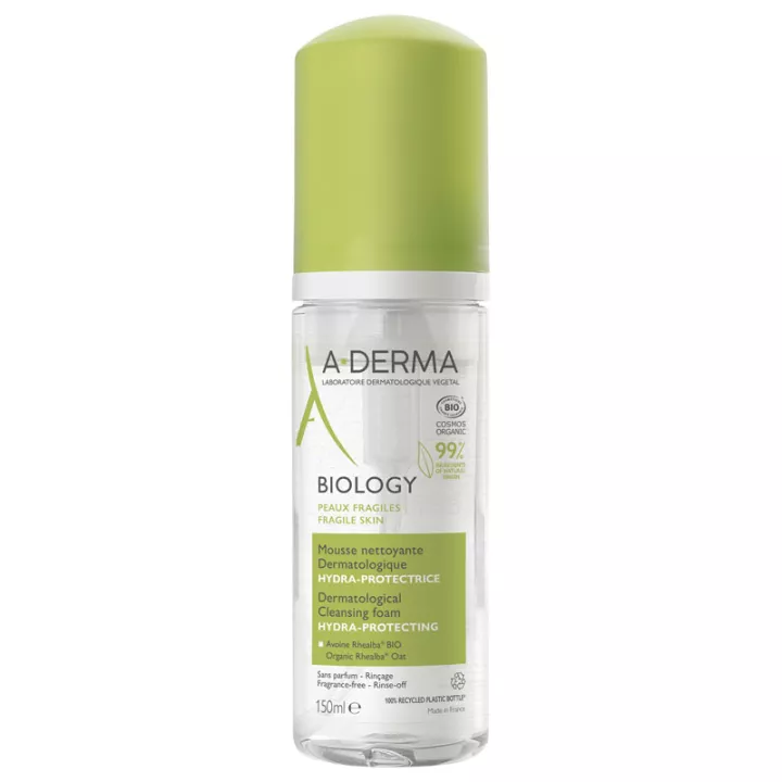 Aderma Biology Mousse Nettoyante Hydra-Protectrice 150ml