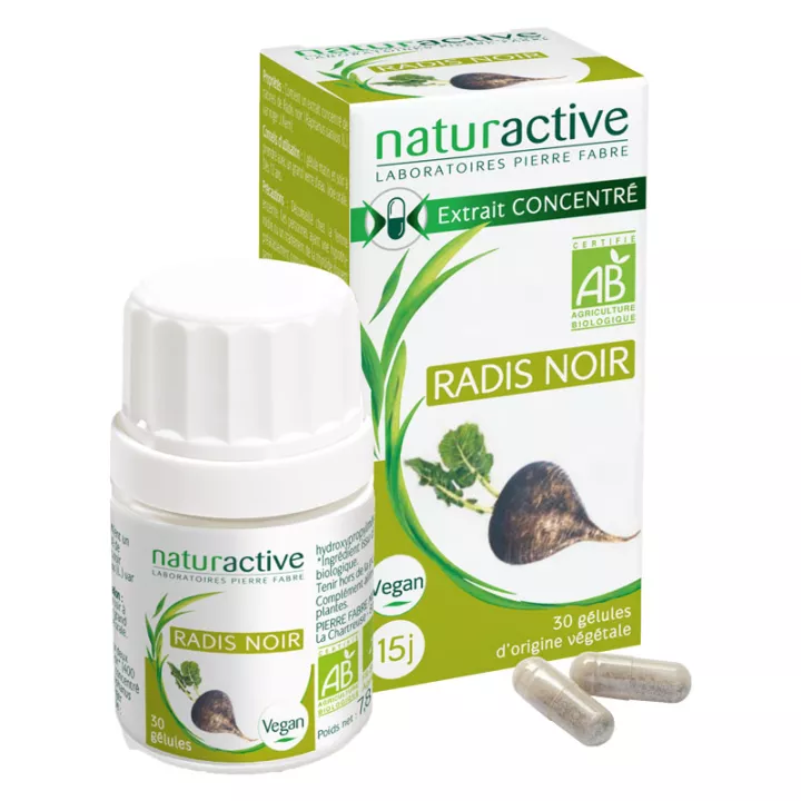 NATURACTIVE Schwarzer Rettich 30 oder 60 Kapseln