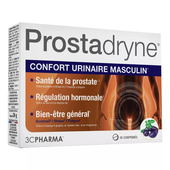 3c Pharma Prostadryne 30 Comprimes