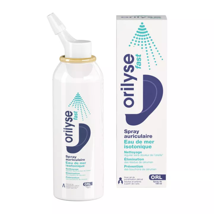 Orilyse Fast Ear Spray água do mar 100ml