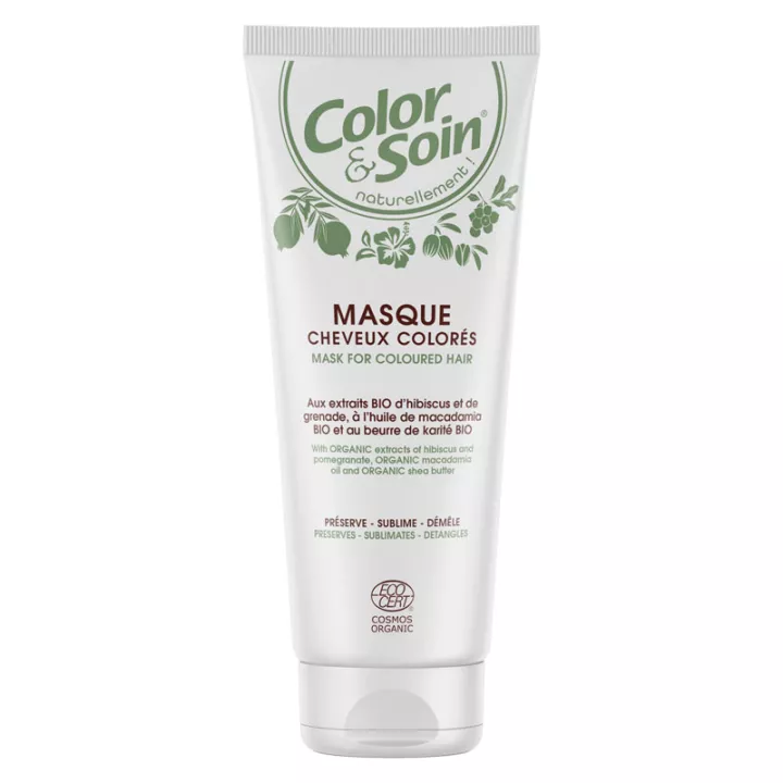 3Chênes Color & Soin Máscara Colorida Orgânica 200ml