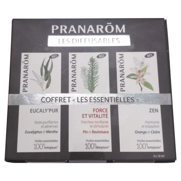 Pranarom Les Diffusables Coffret Les Essentielles