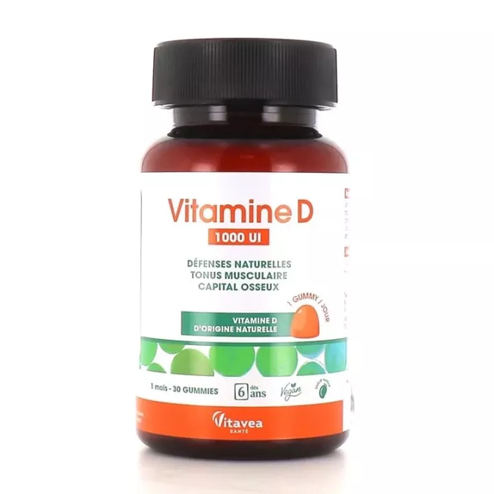 Vitavea Vitamin D 1000 IU 30 Gummies