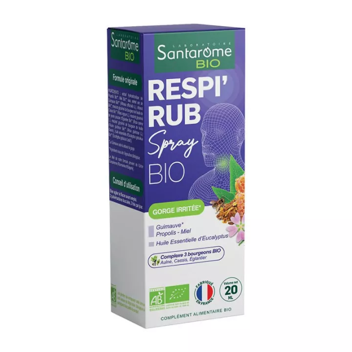 Santarome Bio Spray Respi'rub 20ml