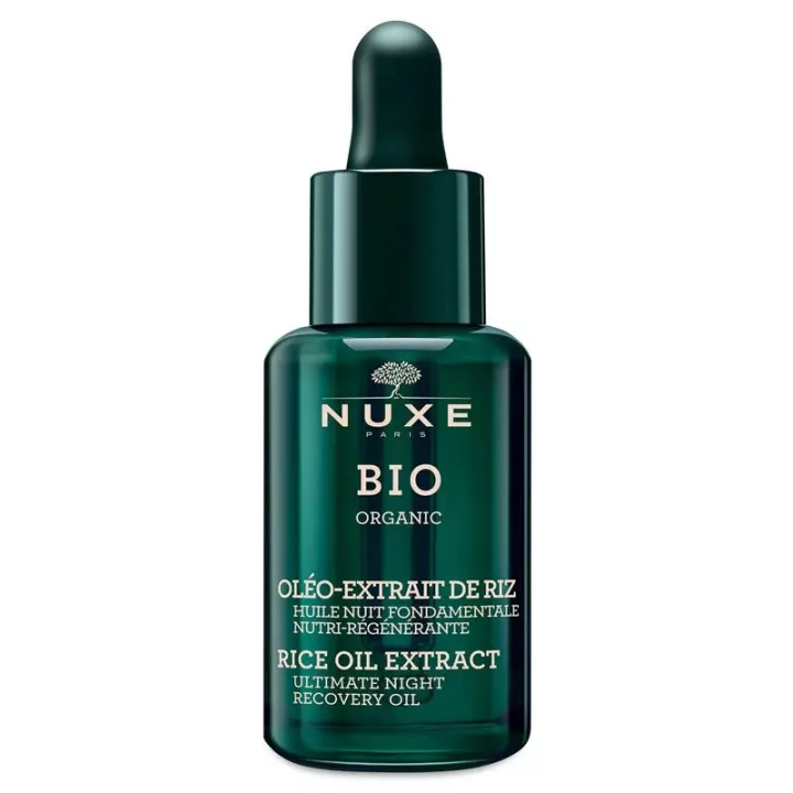Nuxe Bio Huile Nuit Fondamentale Nutri-Régénérante 100 ml