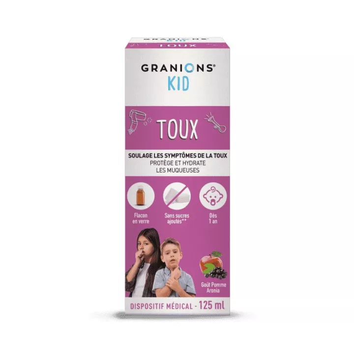 Granions Kid Toux Irritations Sirop 125 ml