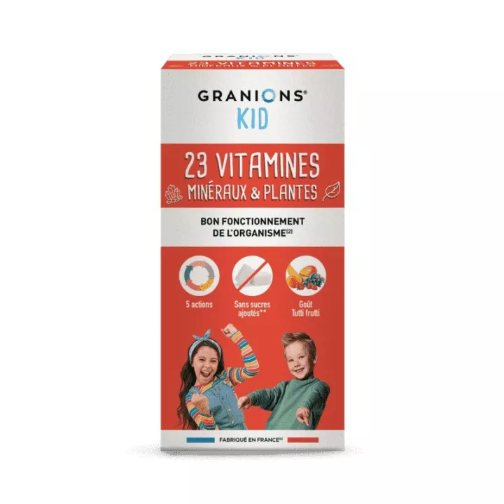 Granions Kid 23 Vitaminas Infantiles 125ml