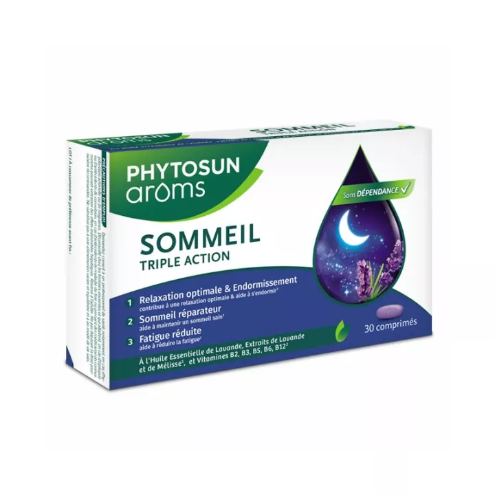 Phytosun Aroms Triple Acción Sueño 30 Cápsulas Blandas