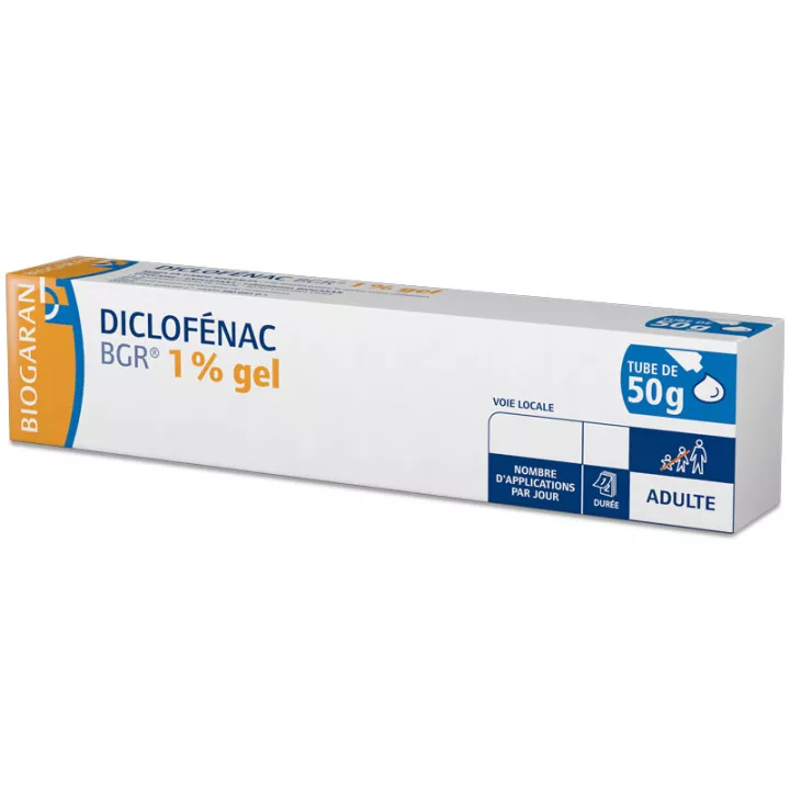 DICLOFENAC 1 CENT BIOGARAN GEL TUBO 50G