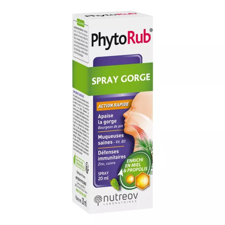 Nutreov Phytorub Keelspray 20ml