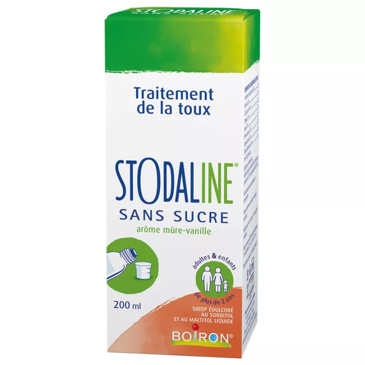 TOSSE sciroppo di zucchero STODALINE 200 ML