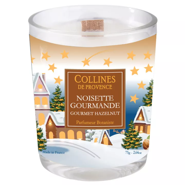 Collines De Provence Bougie Parfumée Noisette Gourmande 75 G