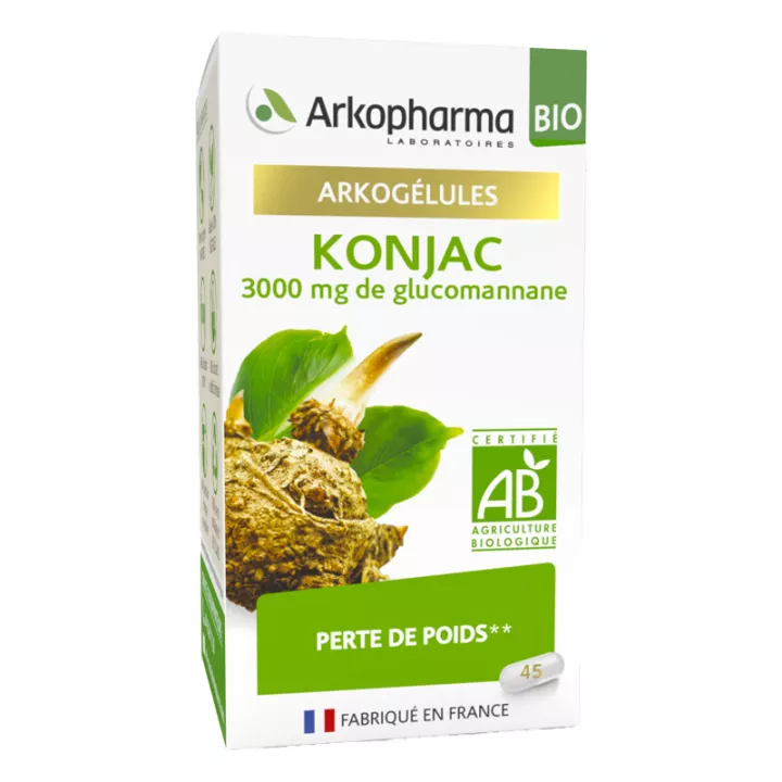 Arkogélules Konjac Bio Perte de Poids 45 gélules